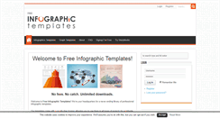 Desktop Screenshot of freeinfographictemplates.com